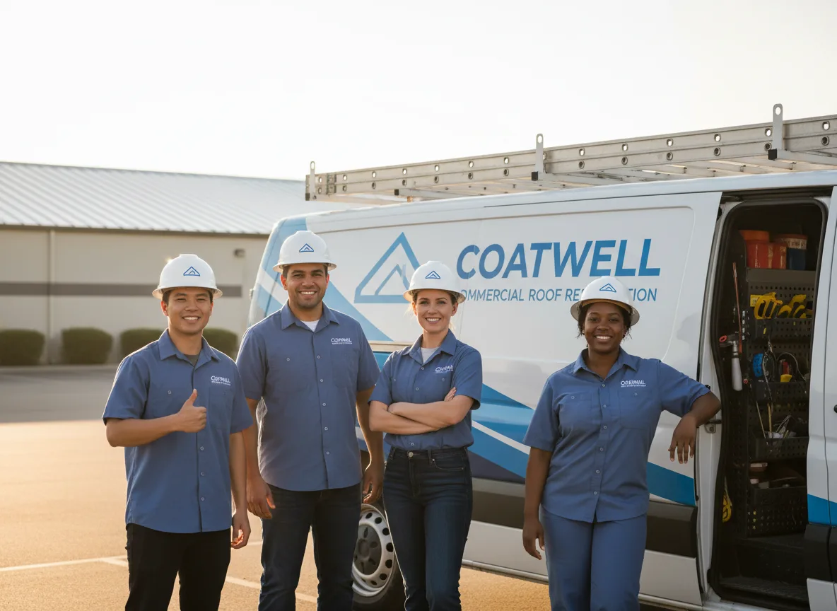 Commercial roof coating company in Vaughnsville, OH